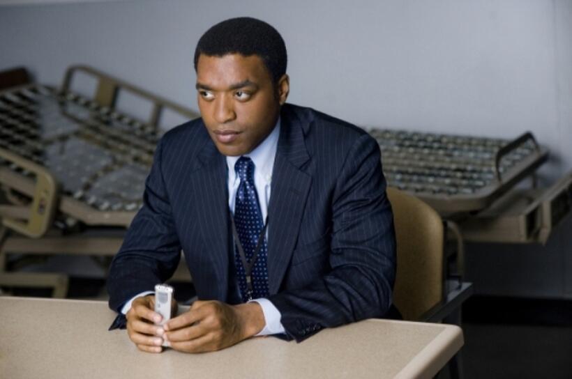 Chiwetel Ejiofor as Agent Peabody in "Salt."