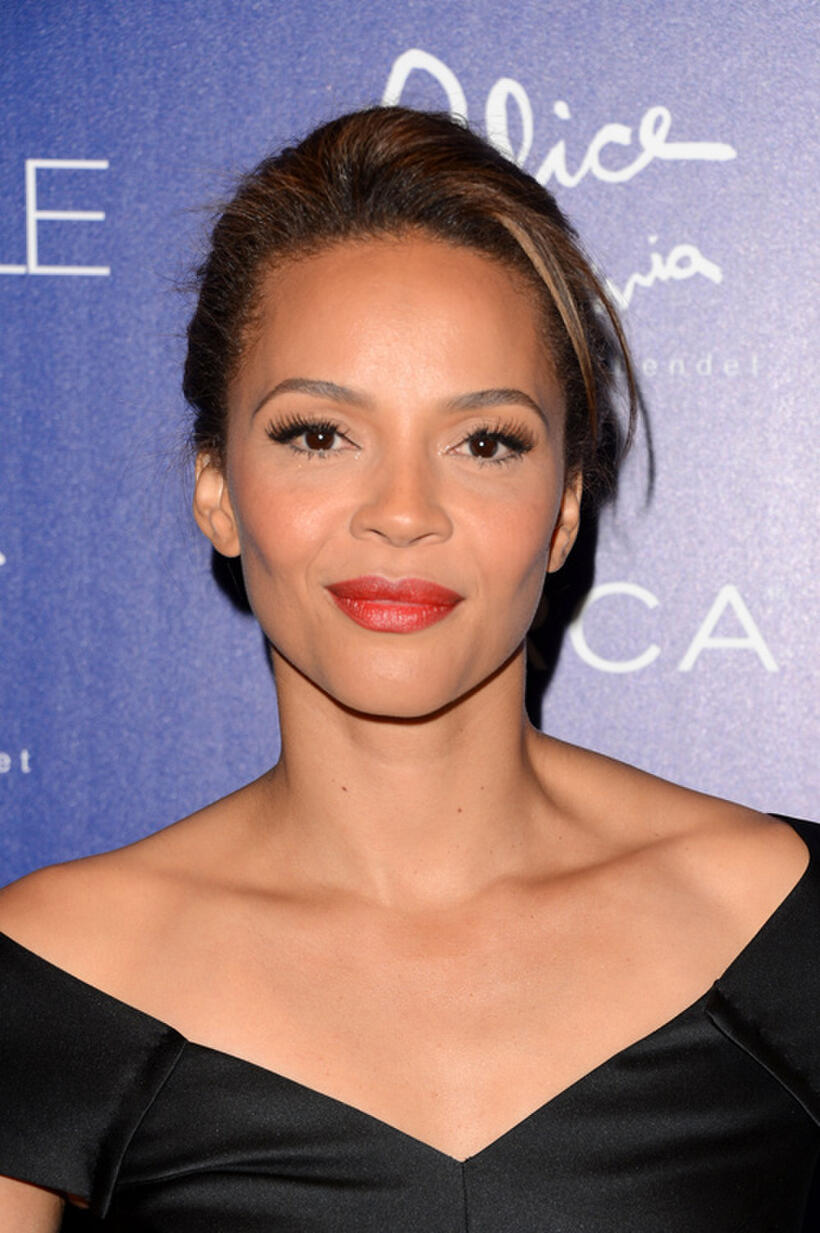 Carmen Ejogo at the New York premiere of "Sparkle."