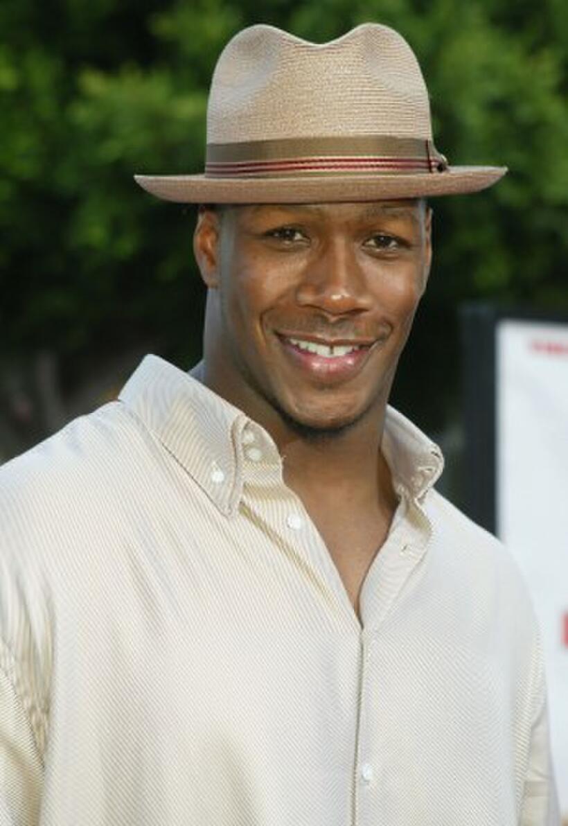 Jamal Duff at the World premiere of "Dodgeball."