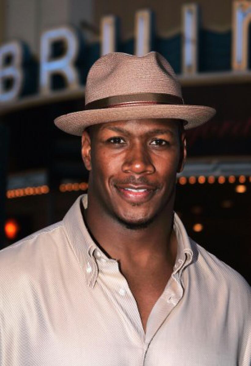 Jamal Duff at the California premiere of "Dodgeball."