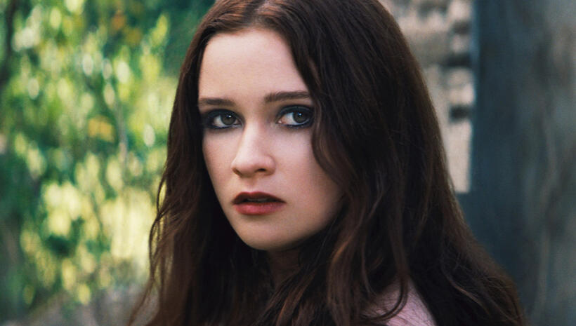 Alice Englert as Lena Duchannes in "Beautiful Creatures."