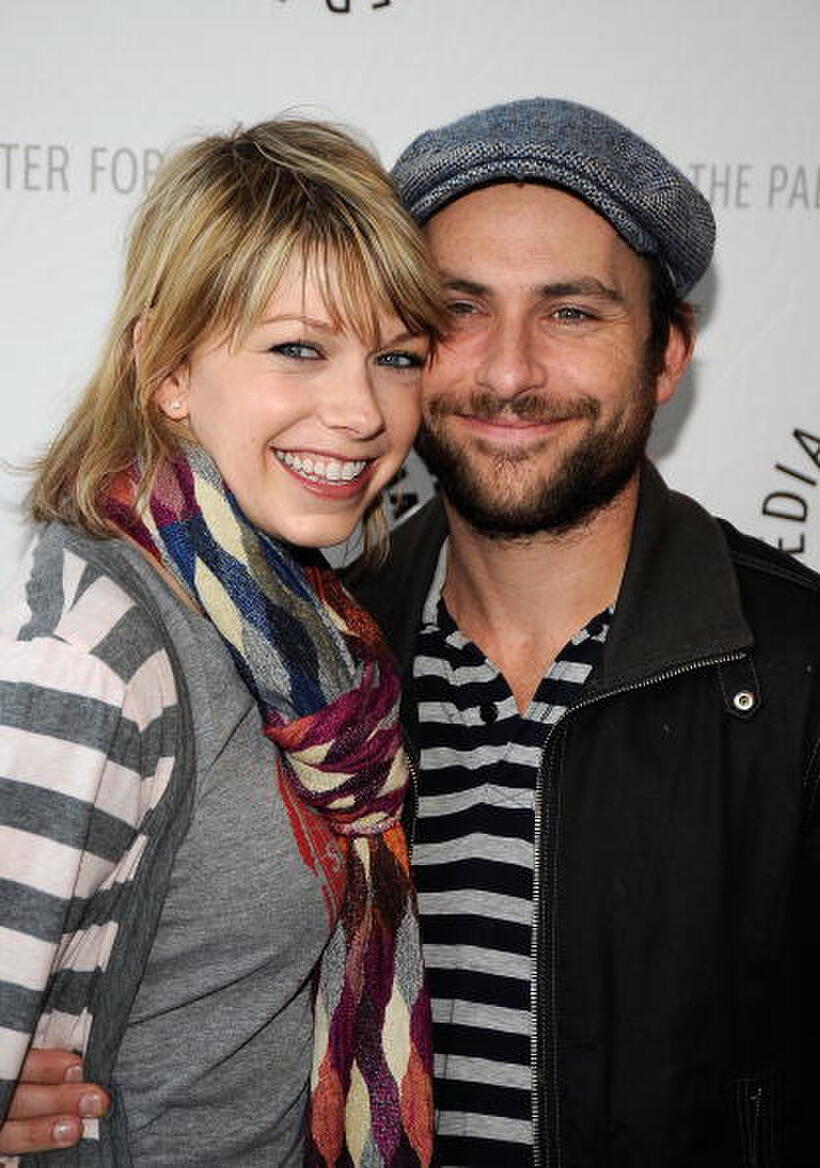 Mary Elizabeth Ellis and Charlie Day at the "It's Always Sunny In Philadelphia."