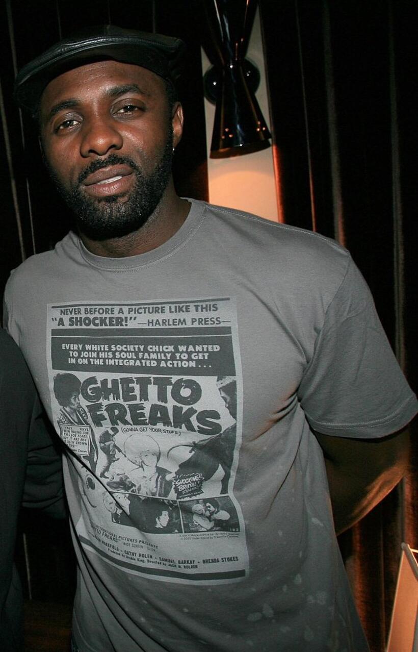 Idris Elba at the Chris "Ludacris" Bridges "Release Therapy" listening party.