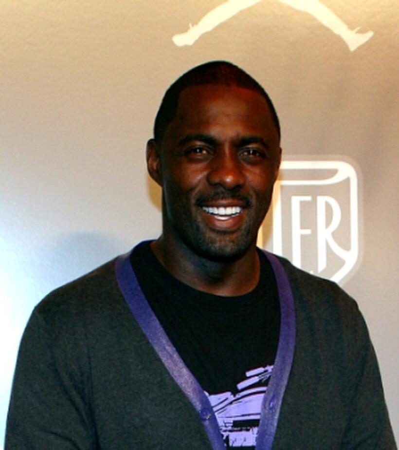 Idris Elba at the Jordan Brand's party celebrating Derek Jeter and New York City during the 2008 MLB All-Star Week.