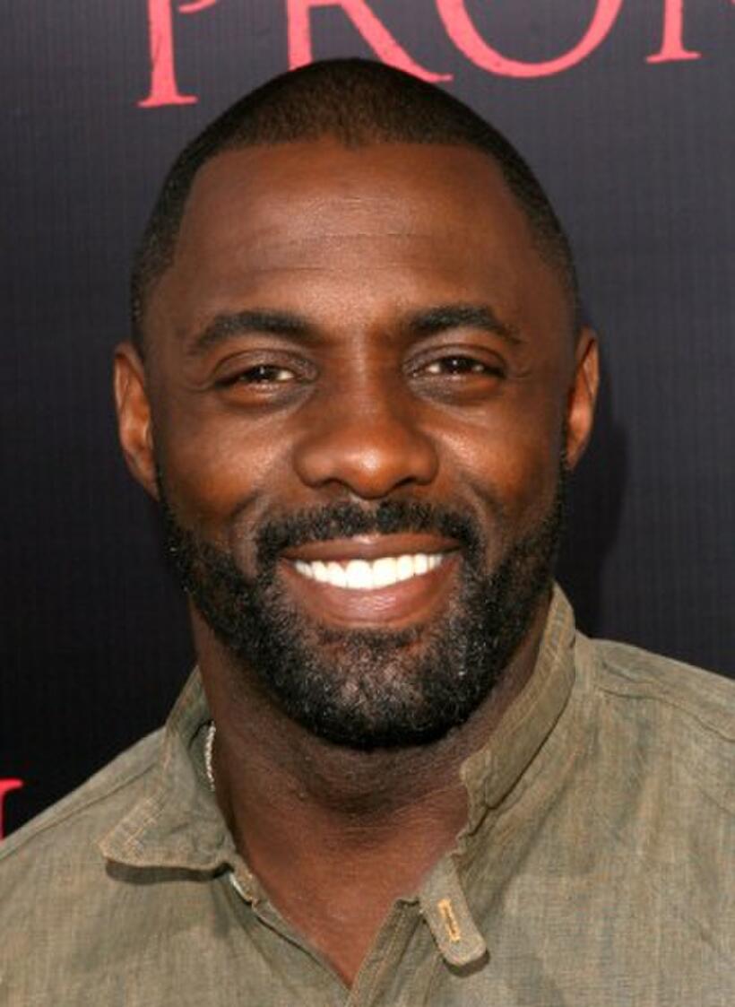 Idris Elba at the world premiere of "Prom Night."