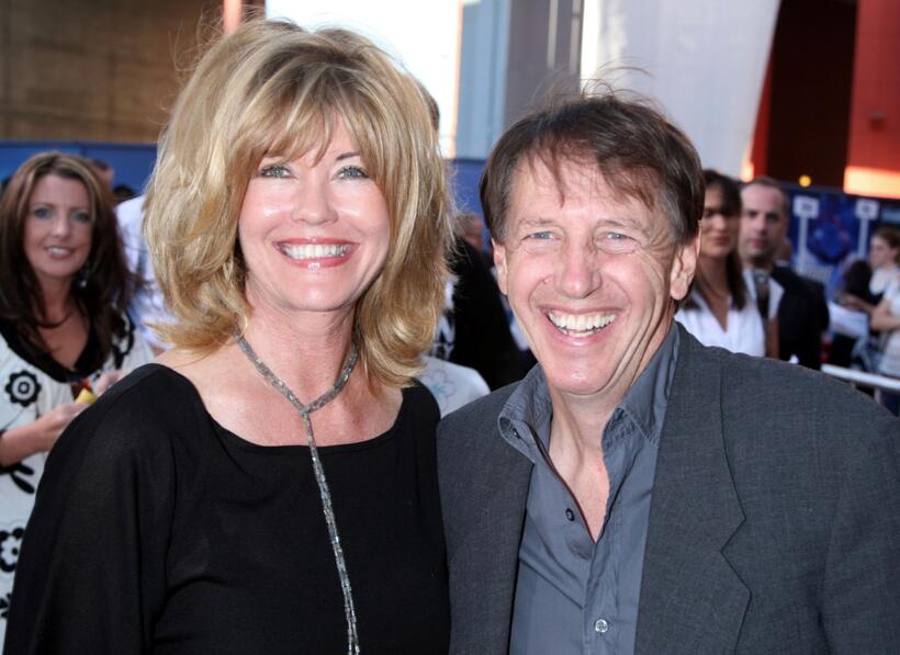 Sharon O'Conner and Dennis Dugan at the premiere of "I Now Pronounce You Chuck And Larry."