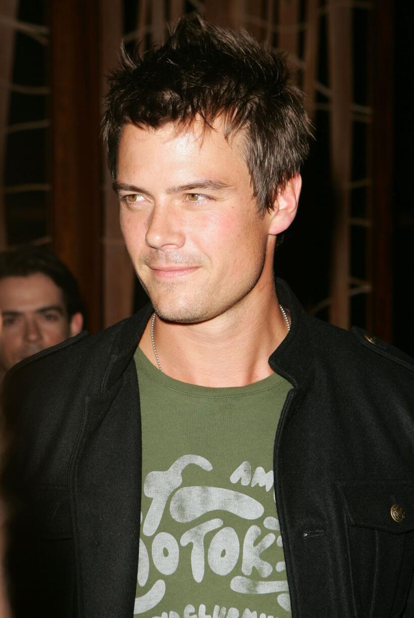 Josh Duhamel at the Will.i.am record release party.
