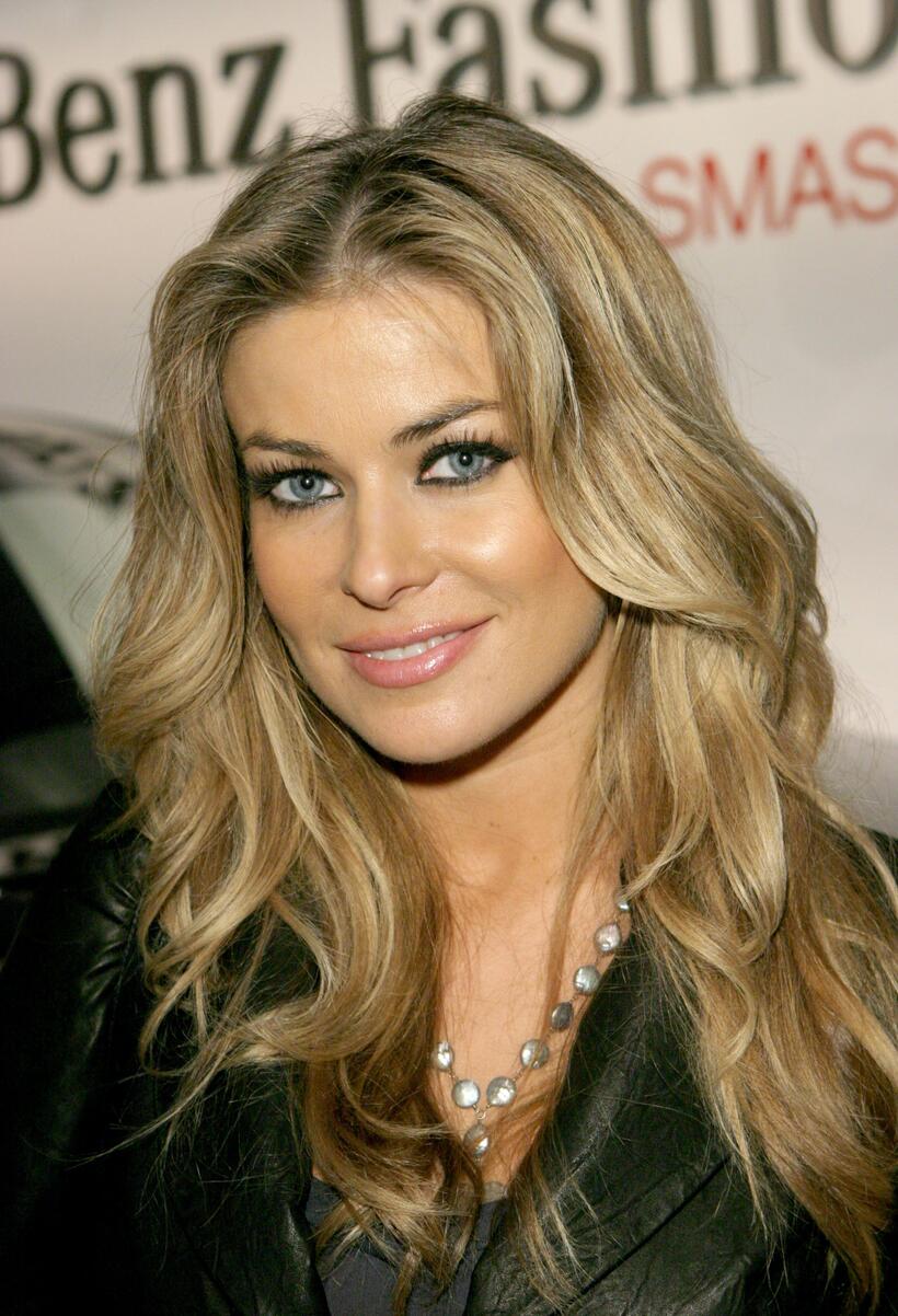 Carmen Electra at Fashion Week, Smashbox Studios. 