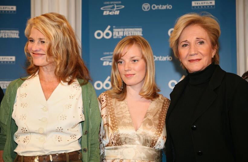 Olympia Dukakis, Sarah Polley and Julie Christie at the Away From Her press conference during the Toronto International Film Festival.