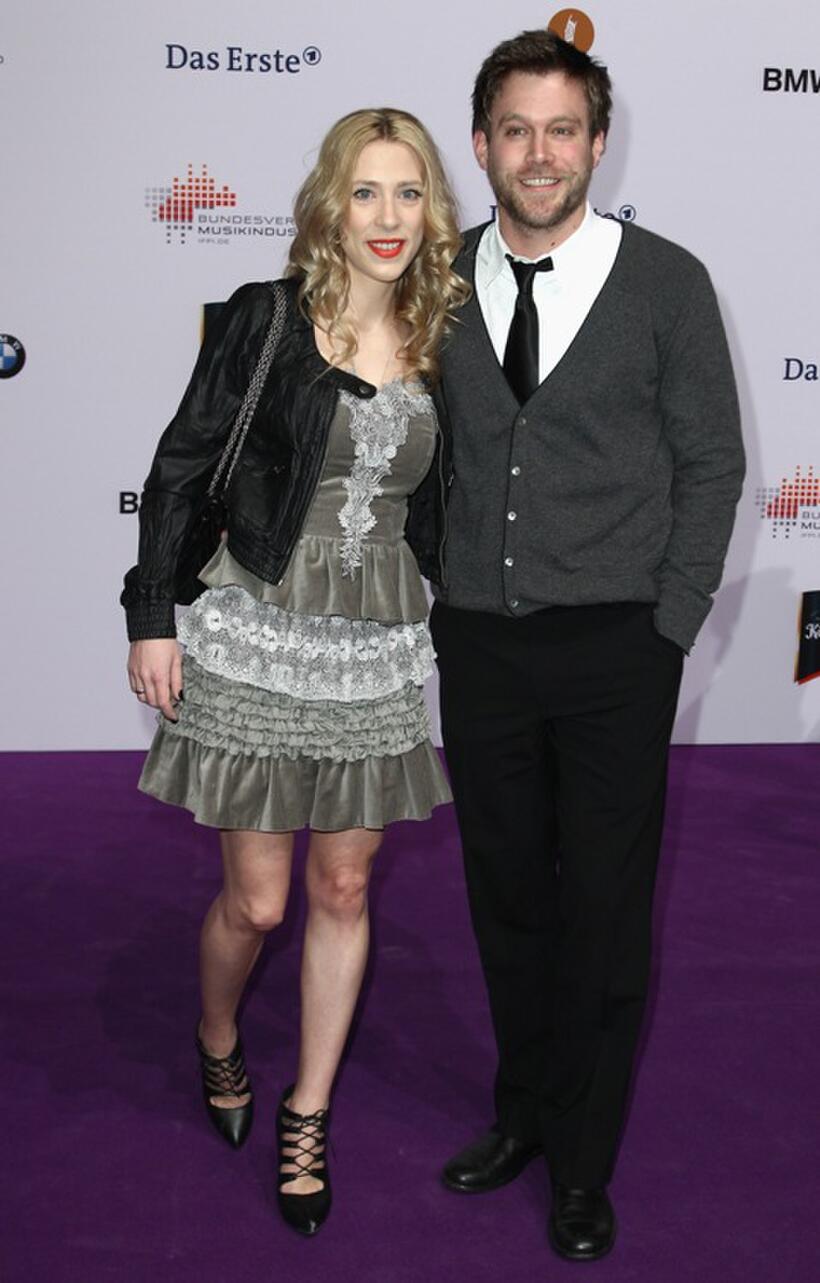 Marisa Leonie Bach and Ken Duken at the Echo Awards 2010.