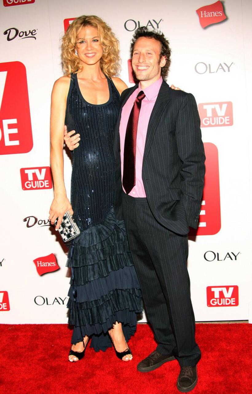 Jenna Elfman and Bodhi Elfman at the 4th Annual TV Guide after party celebrating Emmys 2006.