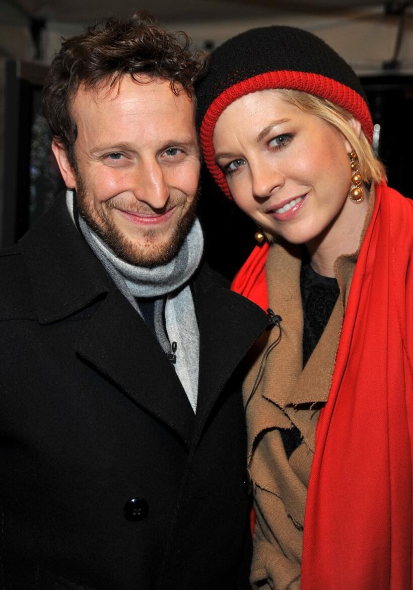 Bodhi Elfman and Jenna Elfman at the Church of Scientology Celebrity Centre Presents "Christmas Stories XVI."