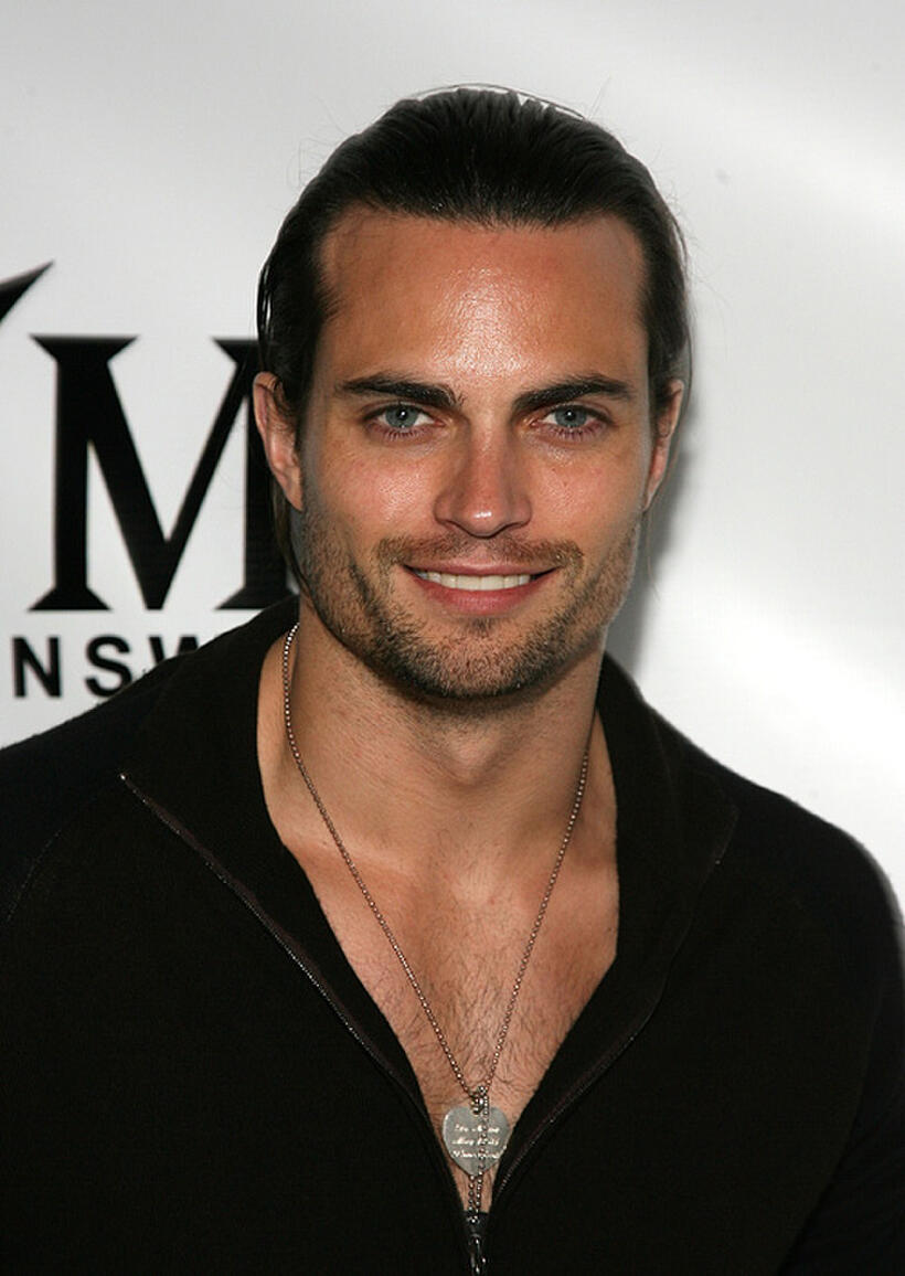 Scott Elrod at the YMI Jeanswear Bi-Annual Fashion Show in California.