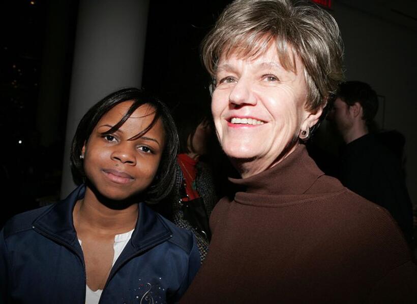 Shareeka Epps and Mary lea Bandy at the screening of "Half Nelson."