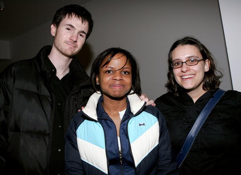 Director Ryan Fleck, Shareeka Epps and writer Anna Boden at the screening of "Half Nelson."