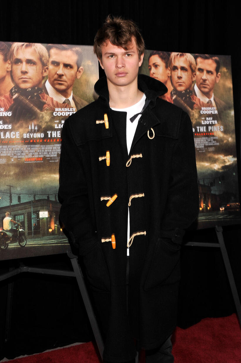 Ansel Elgort at the New York premiere of "The Place Beyond The Pines."