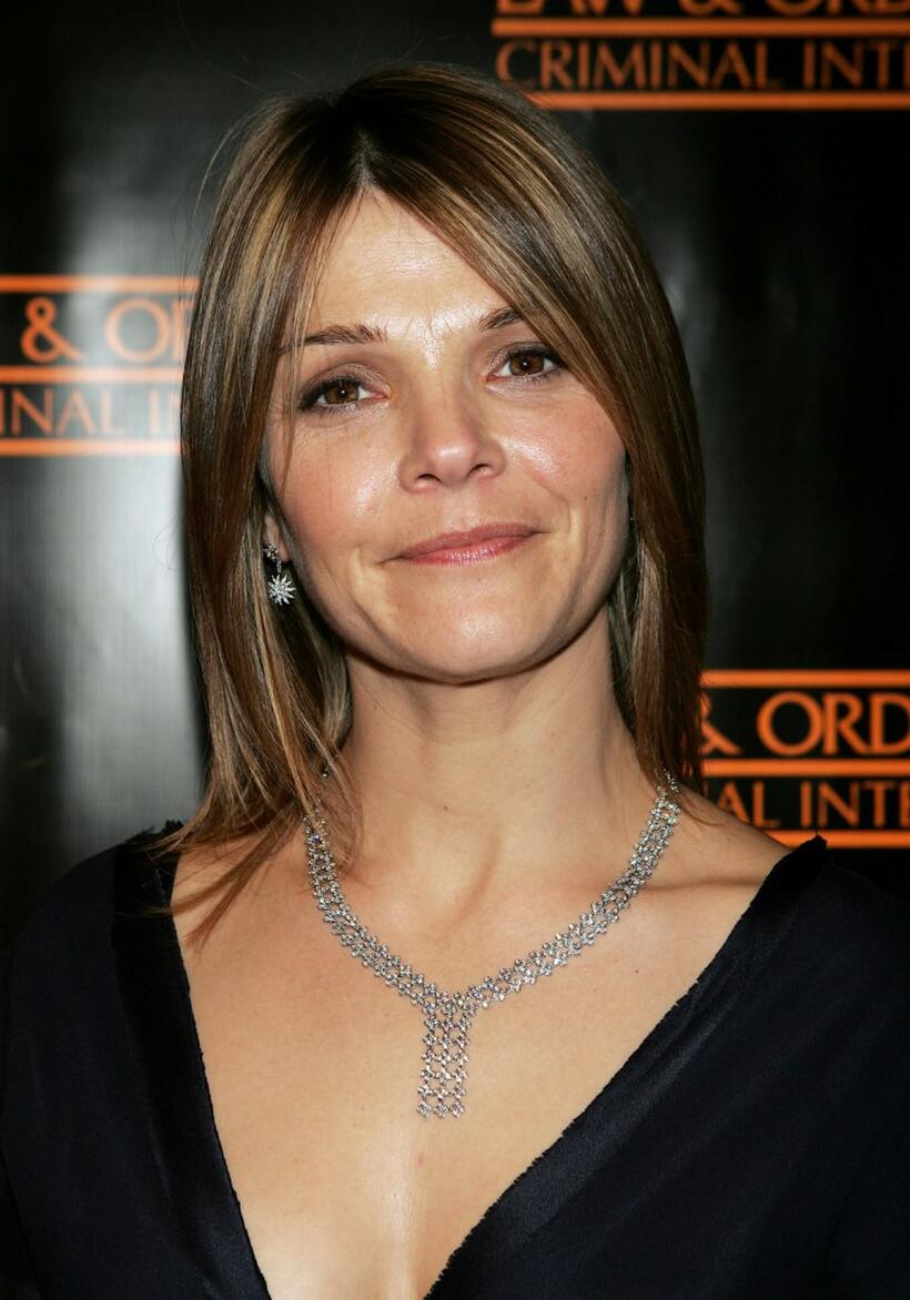 Kathryn Erbe at the party to celebrate the 100th episode of "Law & Order: Criminal Intent".