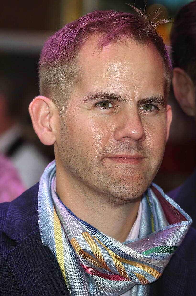James Erskine at the world premiere of "Building Jerusalem" in London.