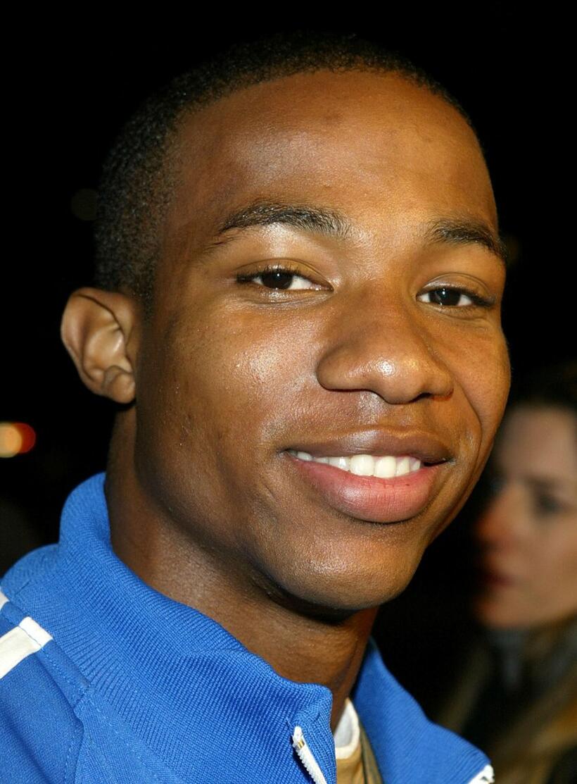 Arlen Escarpeta at the premiere of "Win A Date With Tad Hamilton."