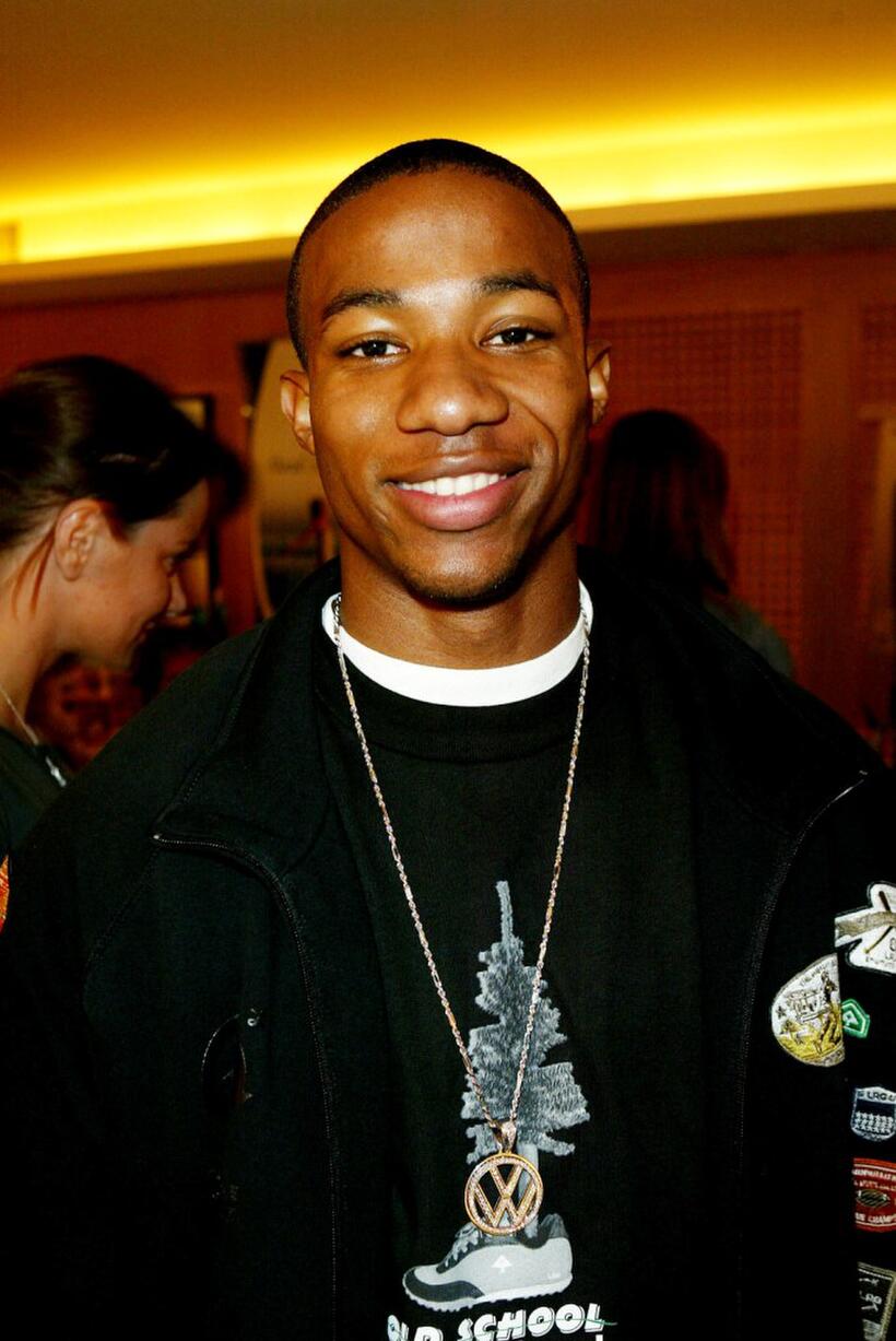 Arlen Escarpeta at the "On the Rocks" pre-Oscar retreat.