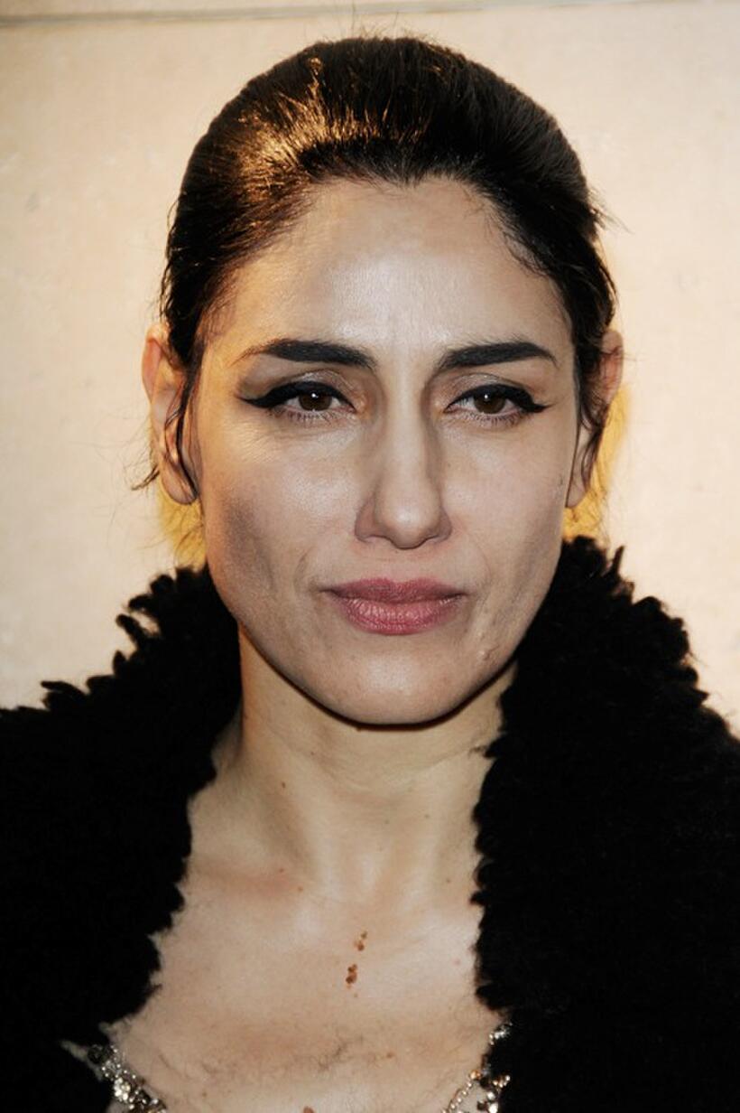 Ronit Elkabetz at the premiere of "La fille RER."