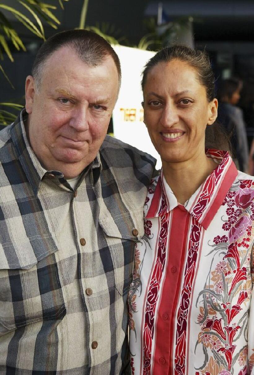 Troy Evans and Heather McLarty at the premiere of "Tiger Cruise."