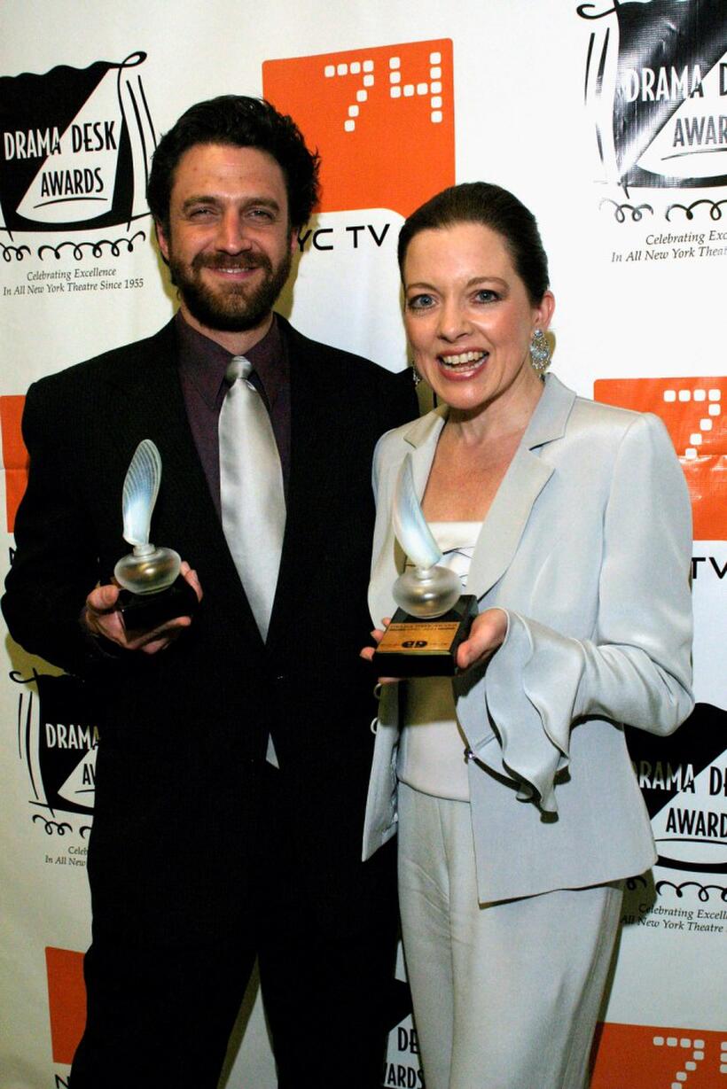 Raul Esparza and Isabel Keating at the 49th "Annual Drama Desk Awards."