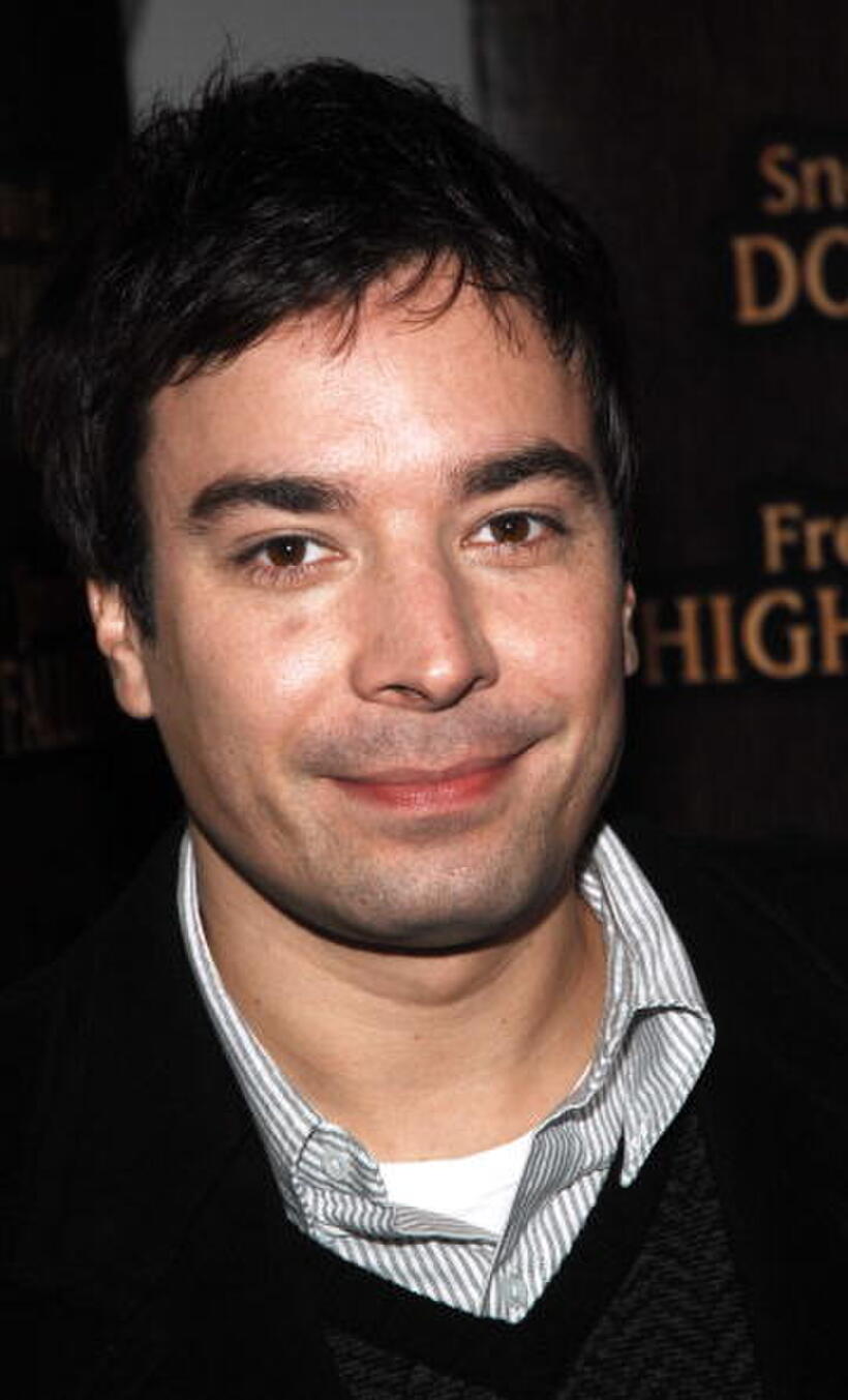 Jimmy Fallon at the "Arthur and The Invisibles" premiere. 