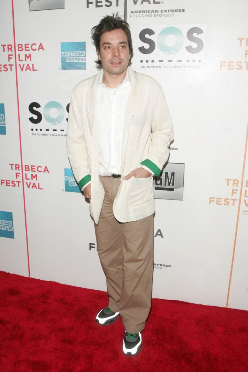 Jimmy Fallon at the opening night premiere of "SOS" during the 2007 Tribeca Film Festival.