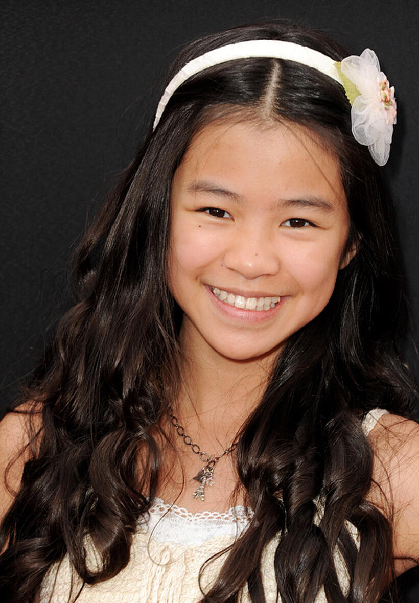 Tiffany Espensen at the California premiere of "Mars Needs Moms."