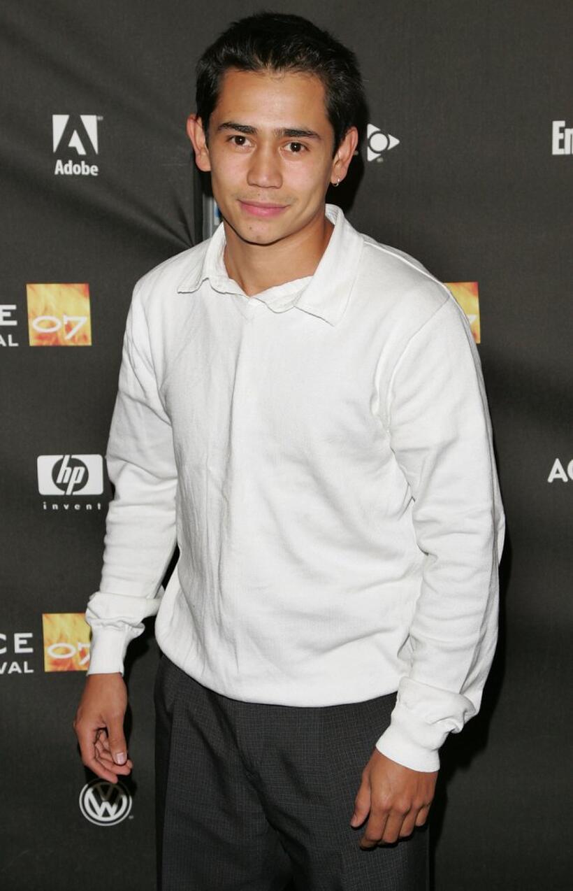 Jorge Adrian Espindola at the premiere of "Padre Nuestro" during the 2007 Sundance Film Festival.