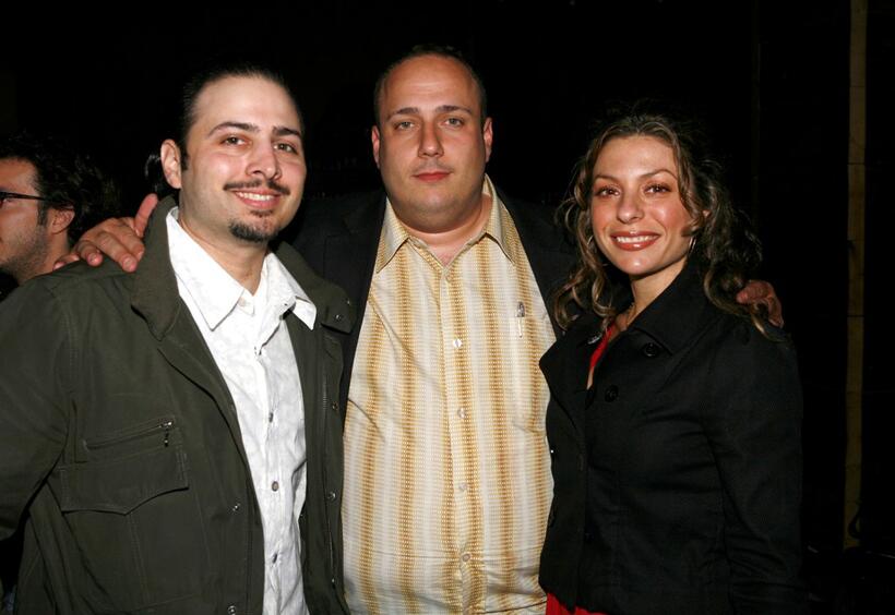 Matthew Bonifacio, Carmine Famiglietti and Sophia Antonini at the Tropfest cocktail reception during the 2007 Tribeca Film Festival.