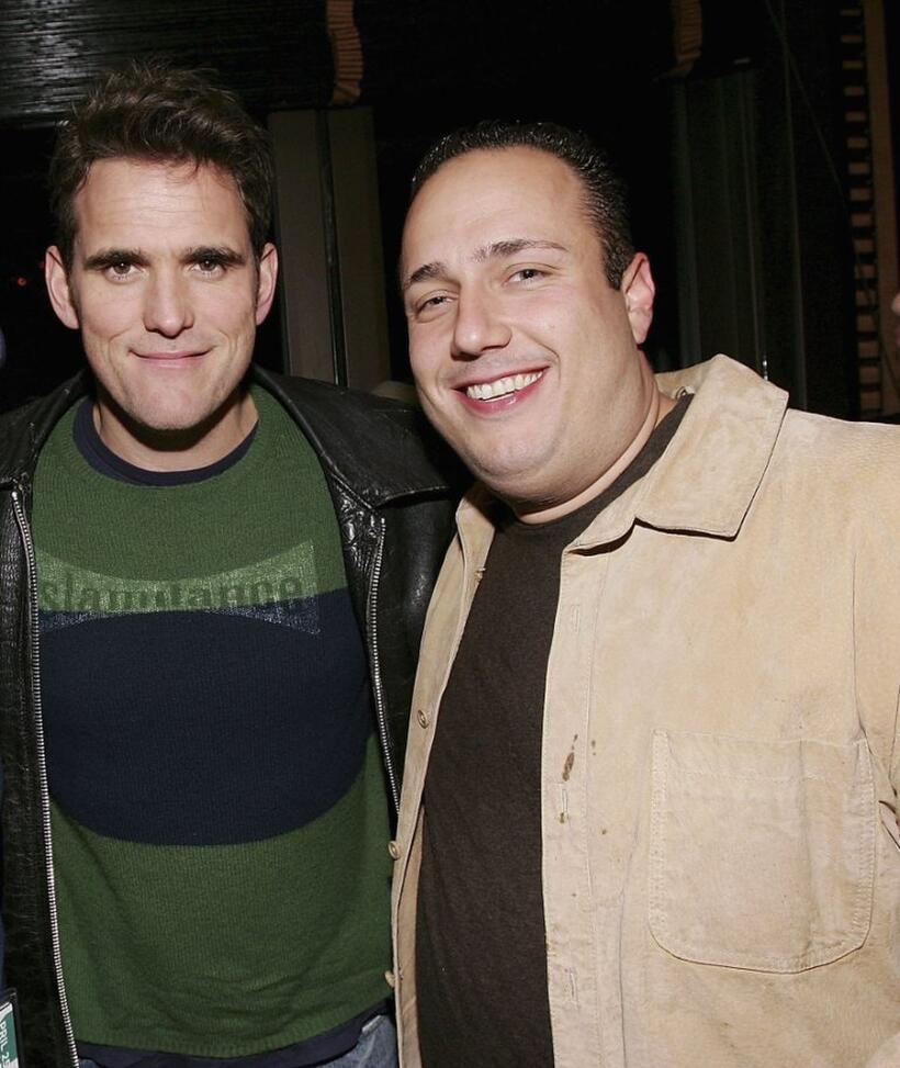 Matt Dillon and Carmine Famiglietti at the after party of the Fifth Annual Tribeca Film Festival Tropfest.
