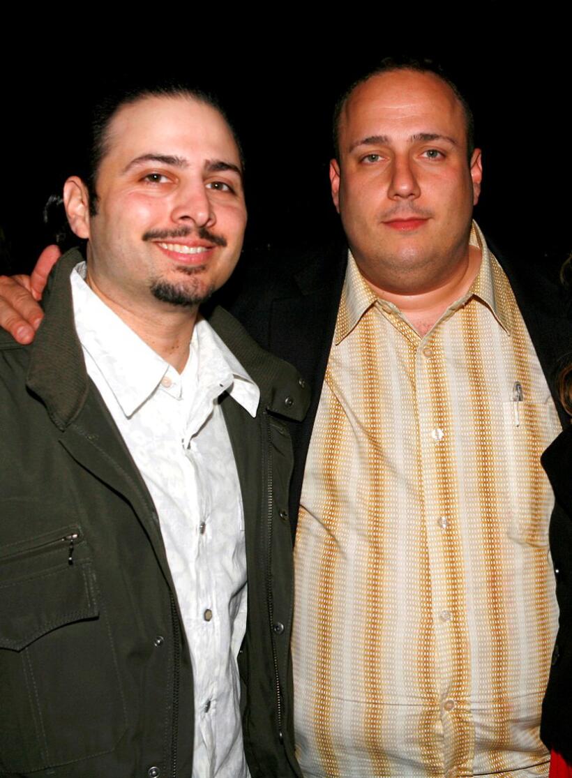 Matthew Bonifacio and Carmine Famiglietti at the Tropfest cocktail reception during the 2007 Tribeca Film Festival.