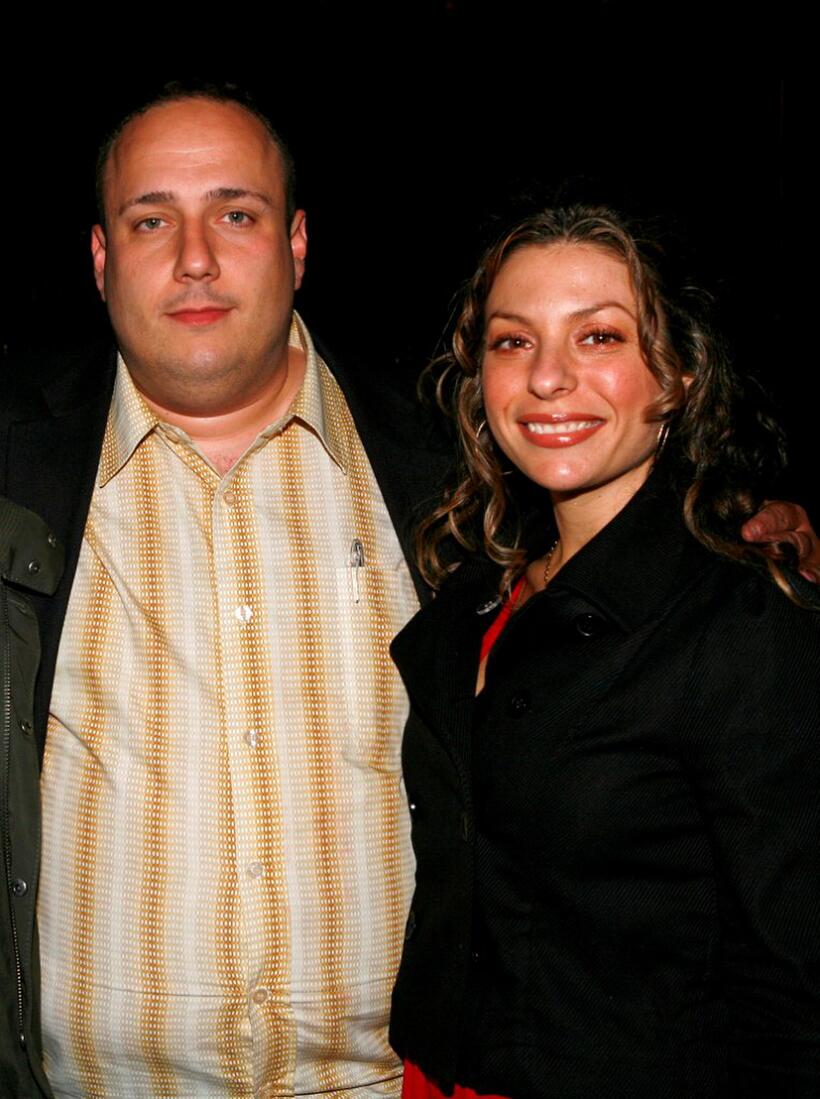 Carmine Famiglietti and Sophia Antonini at the Tropfest cocktail reception during the 2007 Tribeca Film Festival.