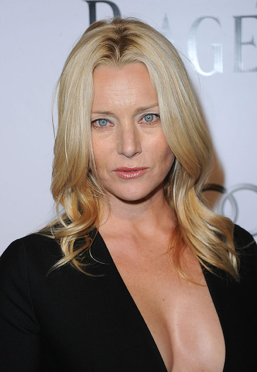 Angela Featherstone at the amfAR Inspiration Gala in California.
