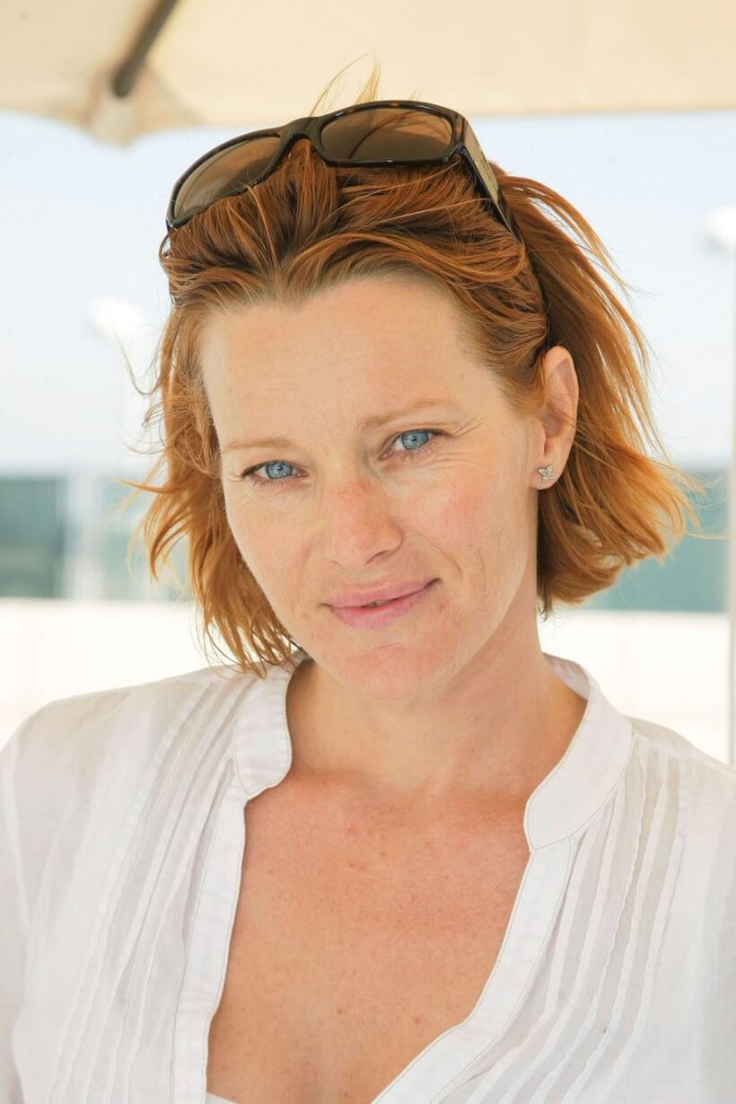 Angela Featherstone at the 2008 Pre-Emmys DPA Gifting Lounge.