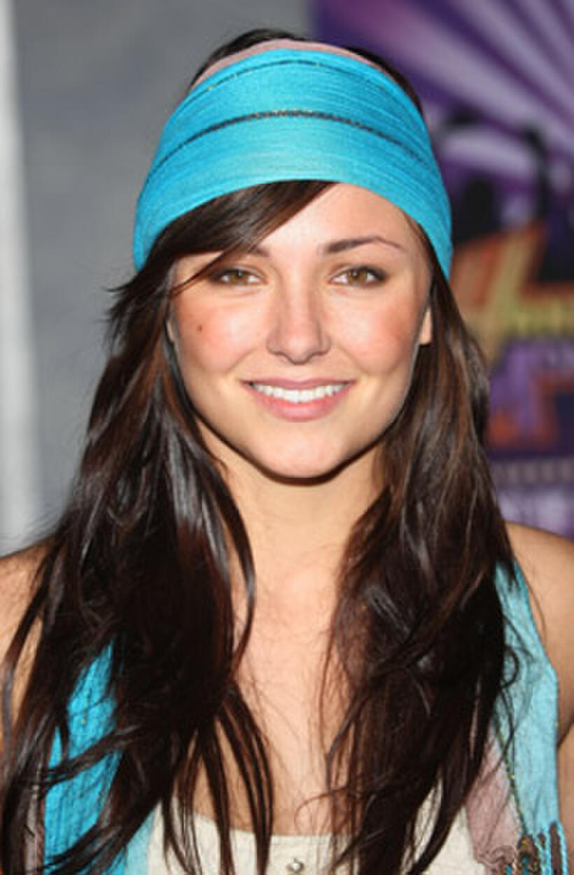 Briana Evigan at the Hollywood premiere of "Hannah Montana & Miley Cyrus."