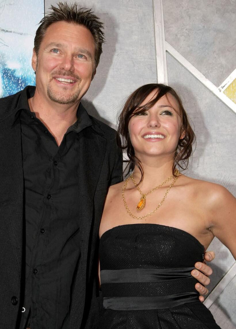 Greg Evigan and Briana Evigan at the world premiere of "Step Up 2, The Streets."