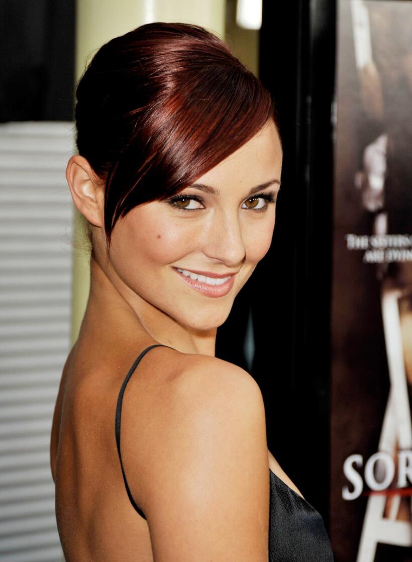 Briana Evigan at the California premiere of "Sorority Row."