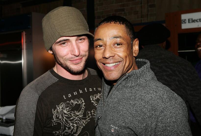 Giancarlo Esposito and Ben Townsend at the 2007 Sundance Film Festival, attend "The Last Mimzy" newline cinema 40th anniversary dinner and cocktail party.