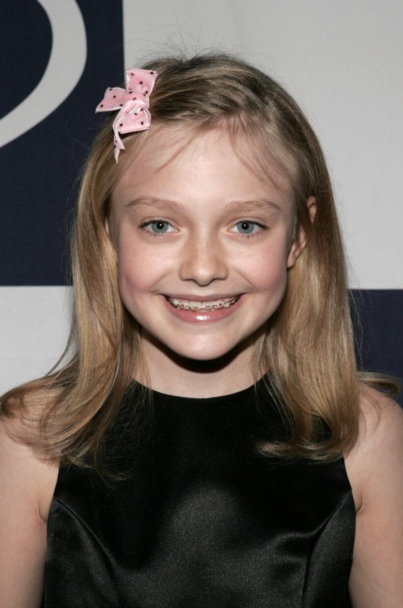 Dakota Fanning at the Rising Stars 50th Anniversary Gala.