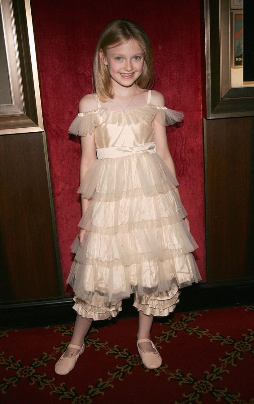 Dakota Fanning at the premiere of "War Of The Worlds."