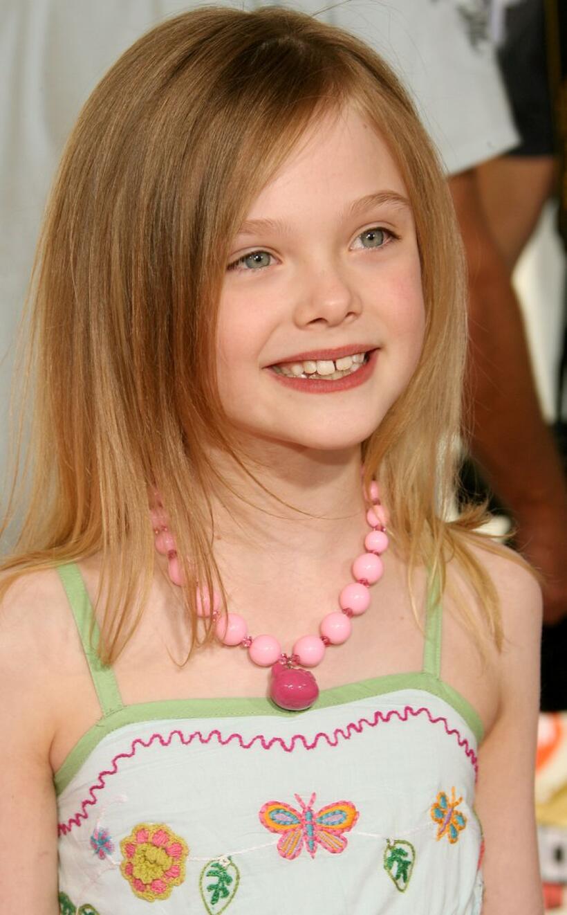 Elle Fanning at the 20th Annual Kid's Choice Awards.
