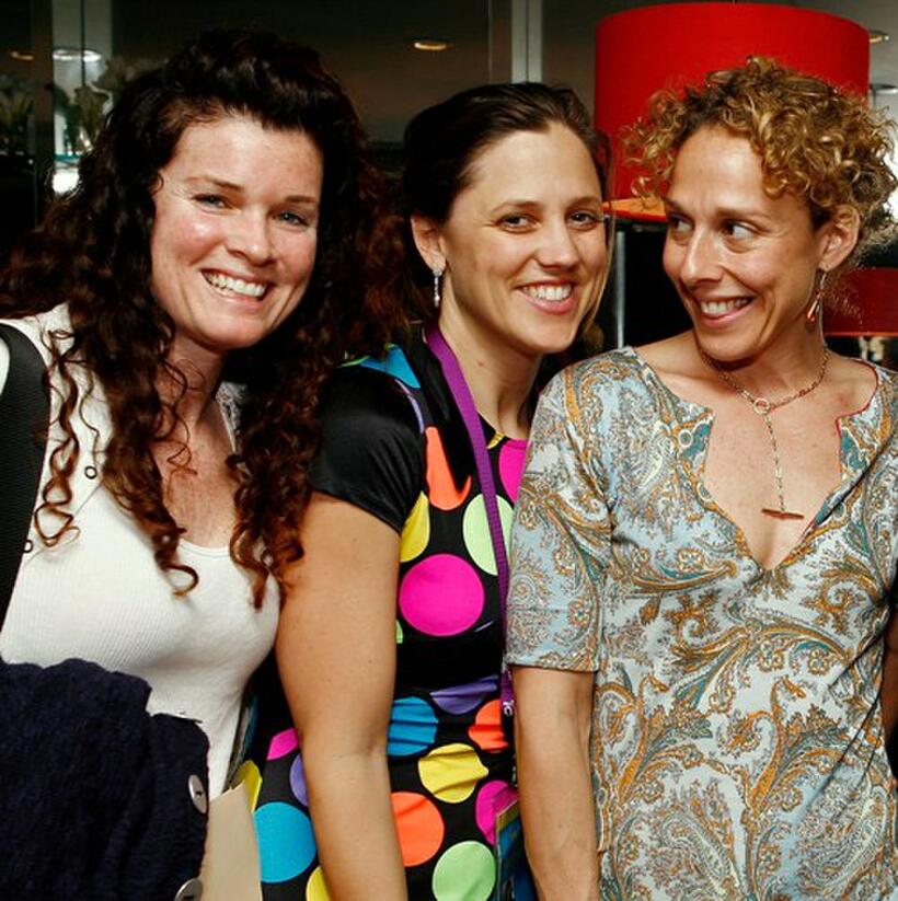 Director Tricia Regan, Heidi Ewing and Rachel Grady at the Women's Filmmaker Brunch during the 2007 Tribeca Film Festival.