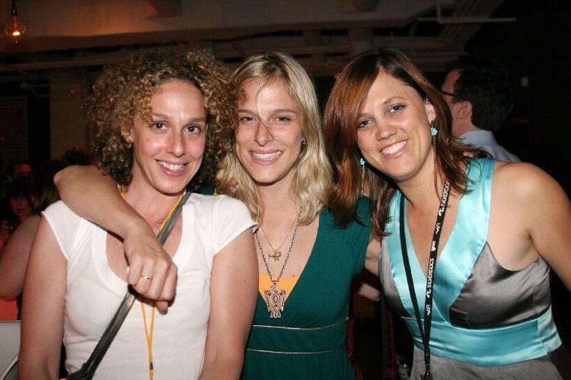 Rachel Grady, Jenna Rocher and Heidi Ewing at the Silverdocs AFI/Discovery Channel Documentary Festival.