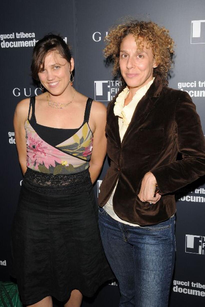 Heidi Ewing and Rachel Grady at the Gucci and Tribeca Film Institute celebration of the 2008 GTDF Recipients.