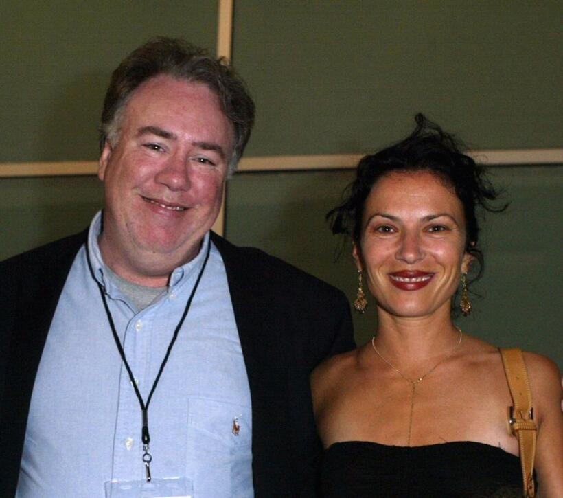 F.X. Feeney and Director Xan Cassavetes at the 8th Annual InFACT Theatrical Documentary showcase opening party.
