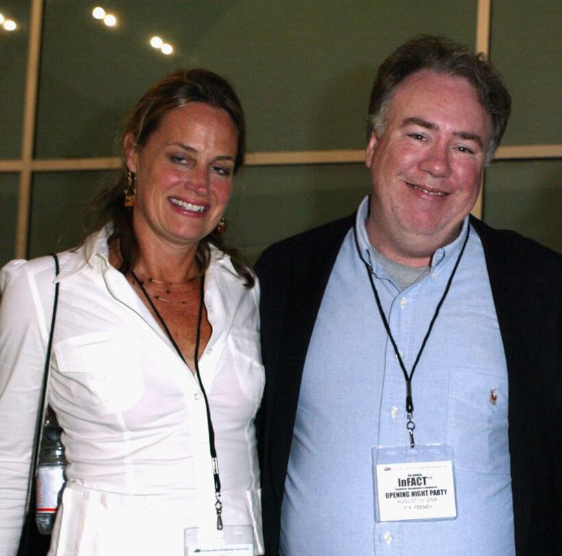 Producer Marshall Persinger and F.X. Feeney at the 8th Annual InFACT Theatrical Documentary showcase opening party.