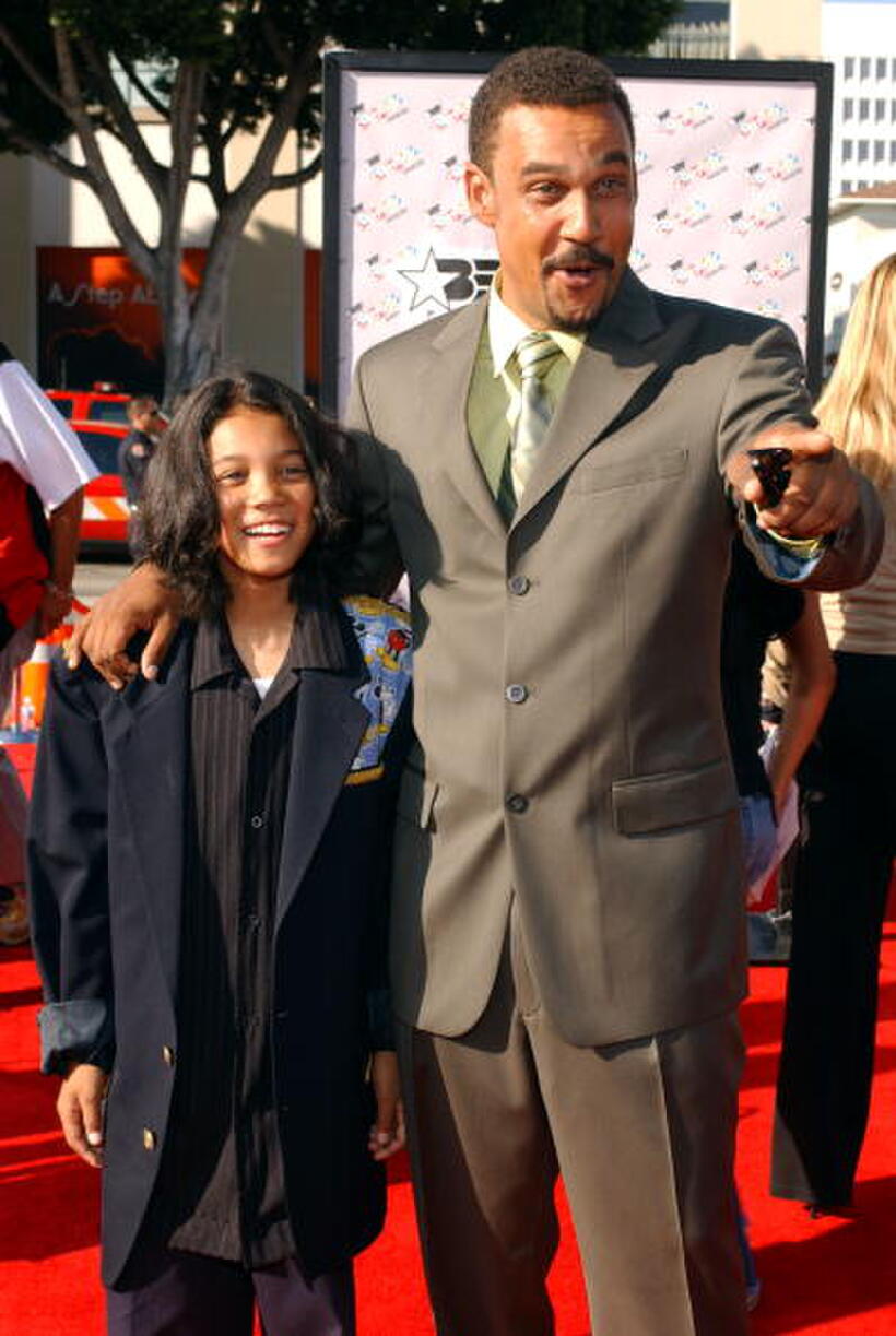 Roy Fegan and his Son at the "First-Ever" BET Comedy Awards.